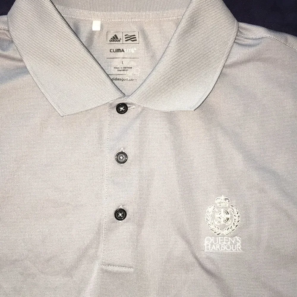 7-Adidas Famous Golf Courses Polo Shirt-L Mens
